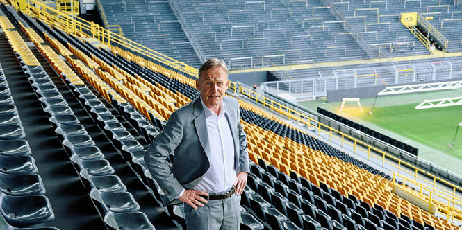 Hans-Joachim Watzke im Westfalenstadion