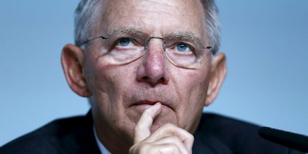 Wolfgang Schäuble im Porträt