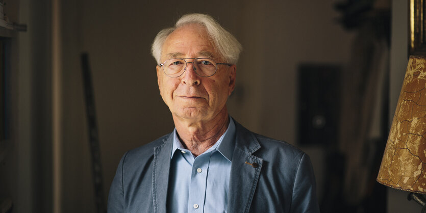 Peter Finkelgruen in seiner Kölner Wohnung