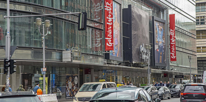 Das Bild zeigt die Galeries Lafayette