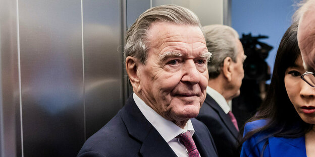 Ex-kanzler Gerhard Schröder.