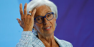 EZB-Präsidentin Lagarde.