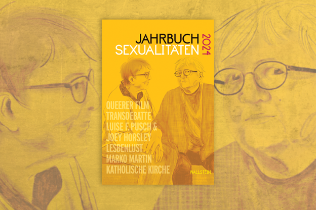 Zu sehen ist das Buchcover der neuen Ausgabe des 'Jahrbuch Sexualitäten'