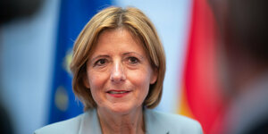 Die Ministerpräsidentin von Rheinland-Pfalz Malu Dreyer