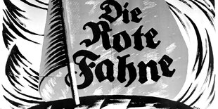 Titelbild "Die rote Fahne"