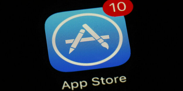 Logo des Apple App Stores