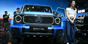 Mercedes G-Klasse Ausstellungsstück in China