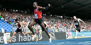 Owen Ansah beim Sprint