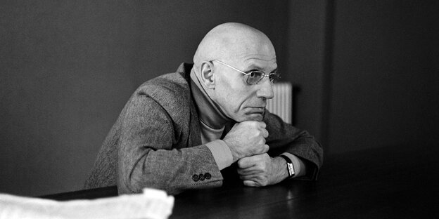 Portrait von Michel Foucault