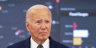 Portraitaufnahme des US-Präsidenten Joe Biden