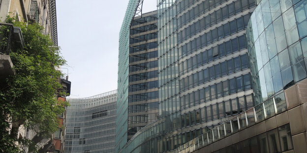 Gebäude der europäischen Kommission