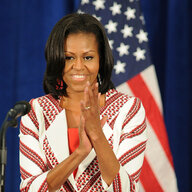 Porträt von Michelle Obama