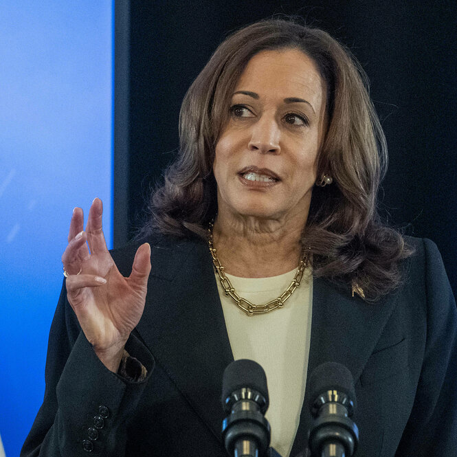 Portrait von Kamala Harris