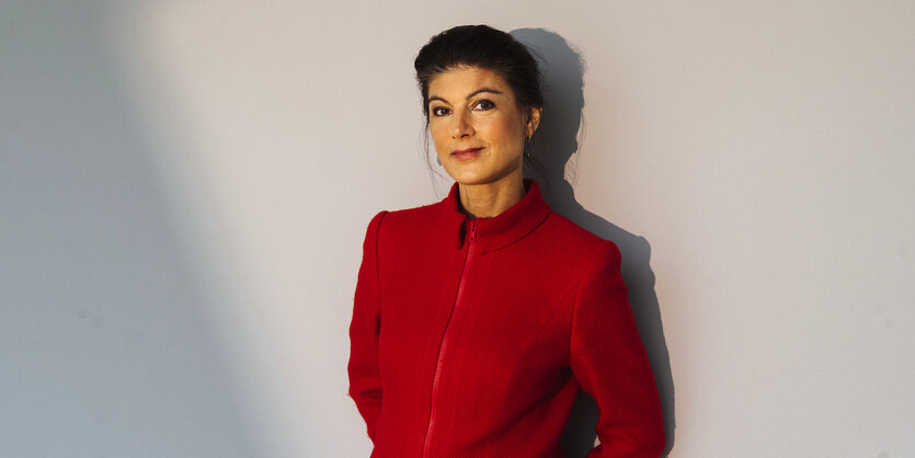 Portrait von Sahra Wagenknecht