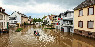 Hochwasser im Saarland - Kleinblittersdorf