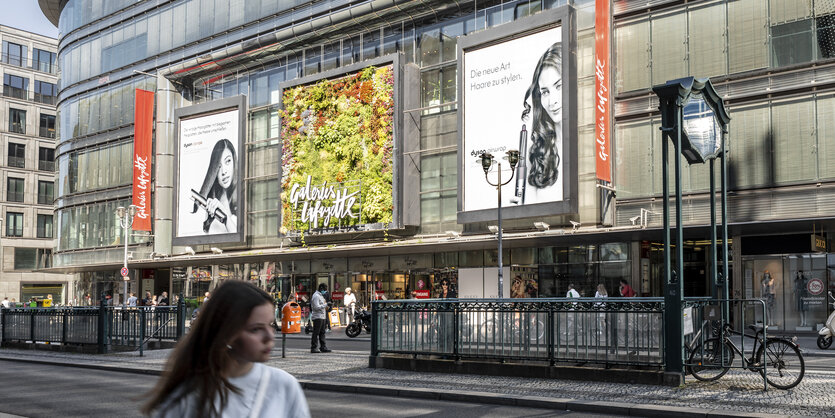 Das Bild zeigt die Galeries Lafayette