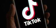 TikTok-Symbol auf einem Smartphone