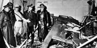 Historische Aufnahme vom Anschlagsort des gescheiterten Hitler-Attentats