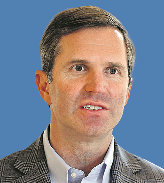 Nahaufnahme von Andy Beshear