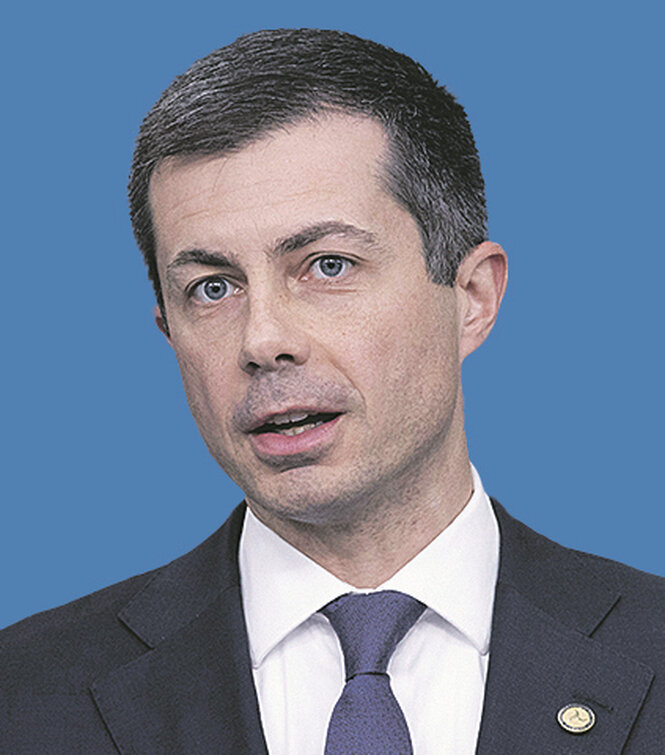 Nahaufnahme von Pete Buttigieg