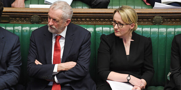 Jeremy Corbyn und Rebecca Long-Bailey