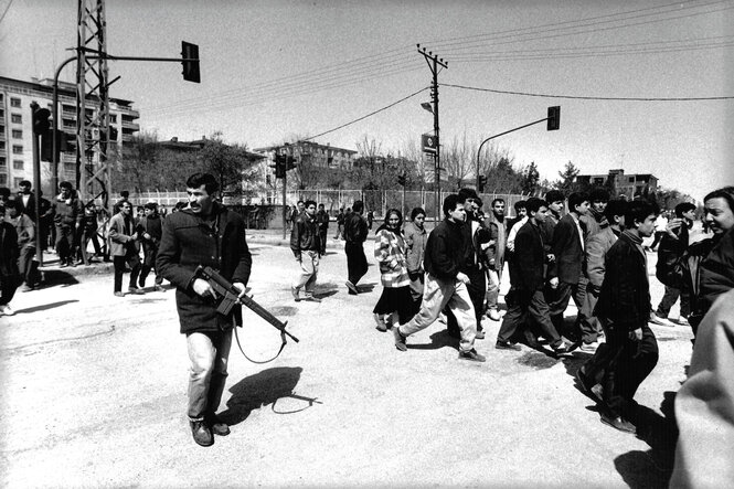 Straßenszene in Diyarbakir