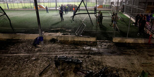 Auf einem Fußballplatz in Majdal Shams, einem drusischen Dorf in den von Israel besetzten Golanhöhen, wurden 12 Menschen getötet