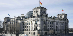 Der Reichstag in Berlin