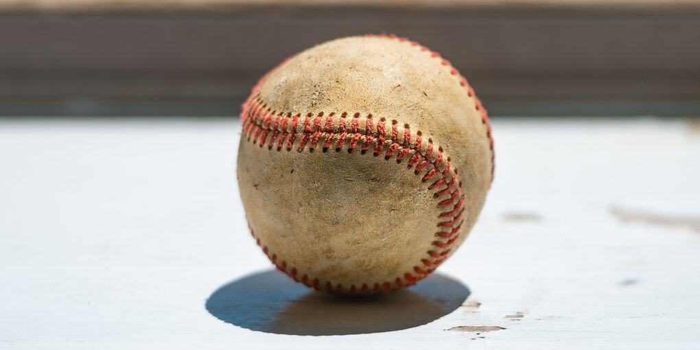 Ein Baseball