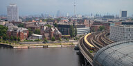 Berlin Hauptbahnhof und Spree