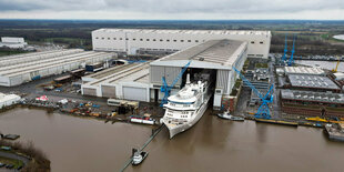 Meyer-Werft in Papenburg.