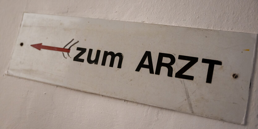 Arzt-Schild