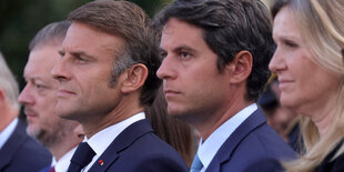 Emmanuel Macron und Gabriel Attal