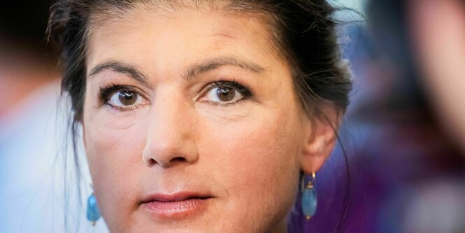 Portrait Sahra Wagenknecht