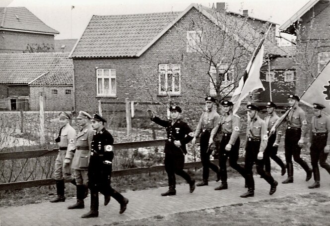 Die SS marschiert auf Langeoog