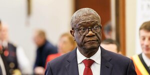 Der kongolesische Arzt und Nobelpreisträger Denis Mukwege