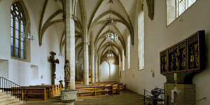 Innenansicht der Klosterkirche St. Heinrich des ehemaligen Dominikanerklosters