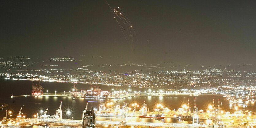 Ansicht auf Haifa im Norden Israels