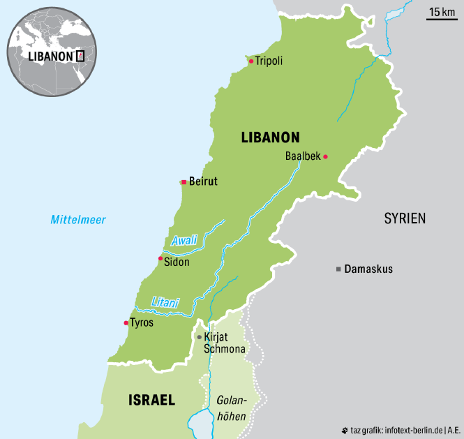 Libanon und Israel