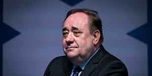 Politiker Alex Salmond.