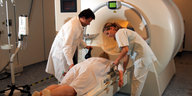 Magnetresonanz-(MR)-Mammographie am Klinikum er Universität Jena.