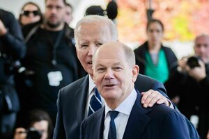 US-Präsident Biden trifft Bundeskanzler Scholz in Berlinin Berlin