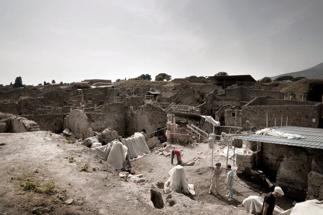 Ausgrabungen in Pompeji