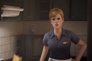 Karen Reynolds, die Mutter aus dem Spiel "Life Is Strange", spricht mit ihrer Tochter