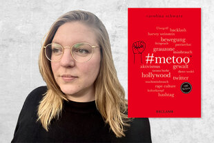 Carolina Schwarz mit ihrem Buch #MeToo