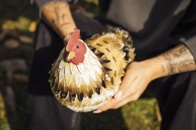 Das Huhn André