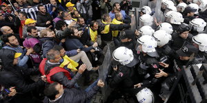 Anti-Regierungsproteste in Istanbul