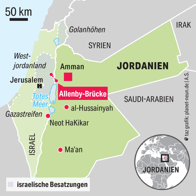 Grafik Jordanien