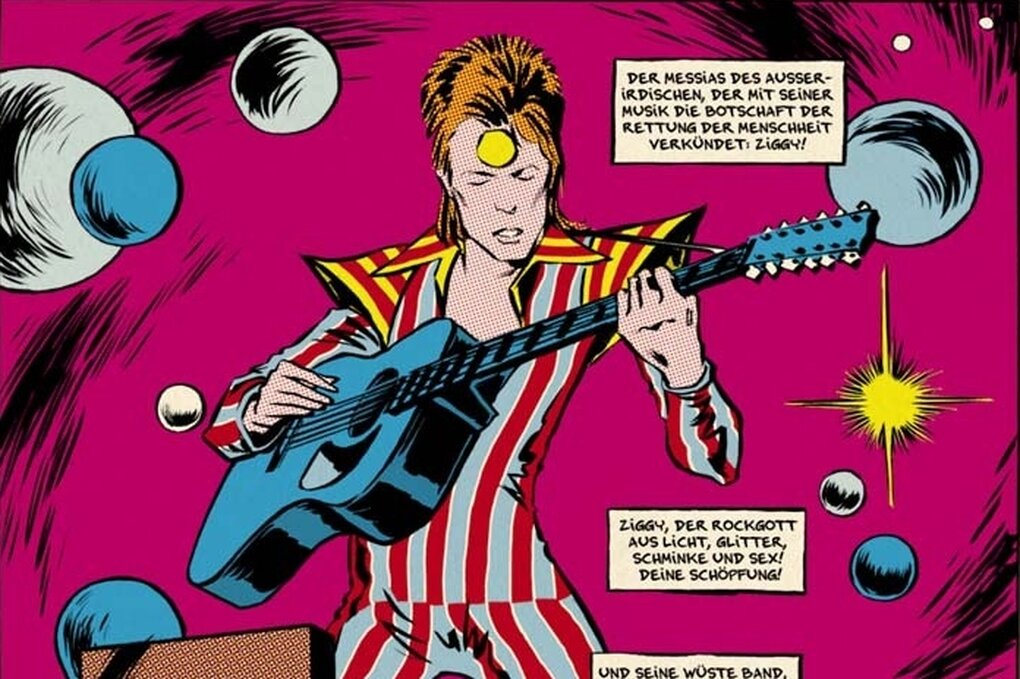 Ausschnitt aus der Graphic Novel „Starman – David Bowie's Ziggy Stardust Years“