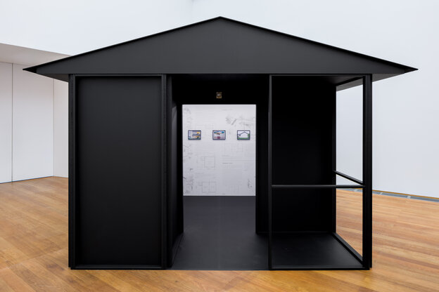 Schwarzbauten in der Ausstellung